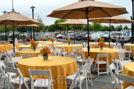 R0773-Traditional Summer, Orange, Yellow, and Green Centerpiece