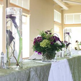 RF0430-Tall and Low Head Table Arrangements