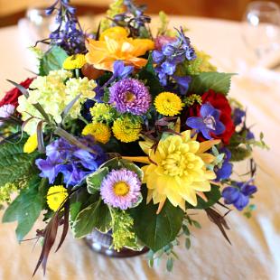 RF0453-Bright Mixed Color Centerpiece