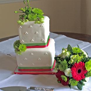 CA0113-Small Wedding Cake Flowers