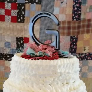 CA0150-Simple Wedding Cake