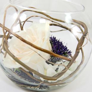 RF1174-Small Bubble Bowl Centerpiece