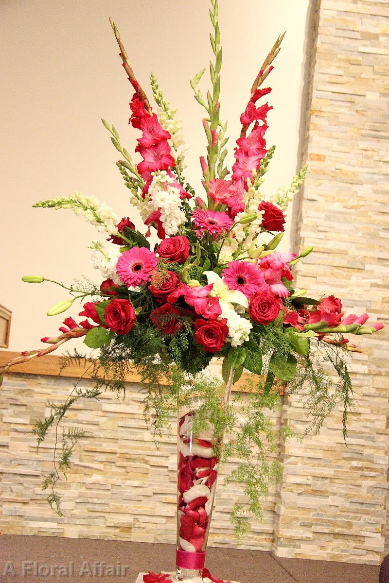 CF0638-Large Bright Magenta Pink Special Event Arrangement