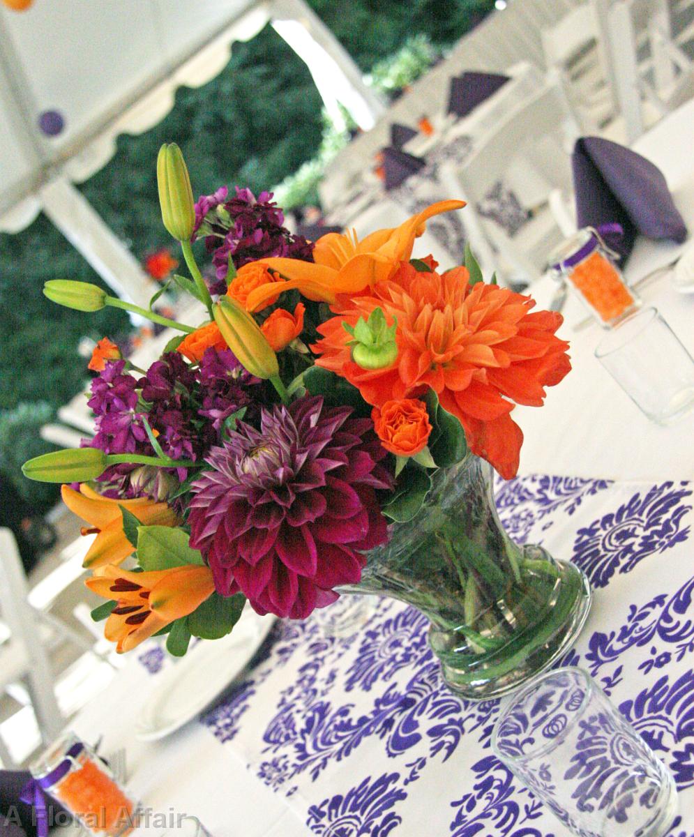 RF0510-Abigail's Garden Reception Centerpiece