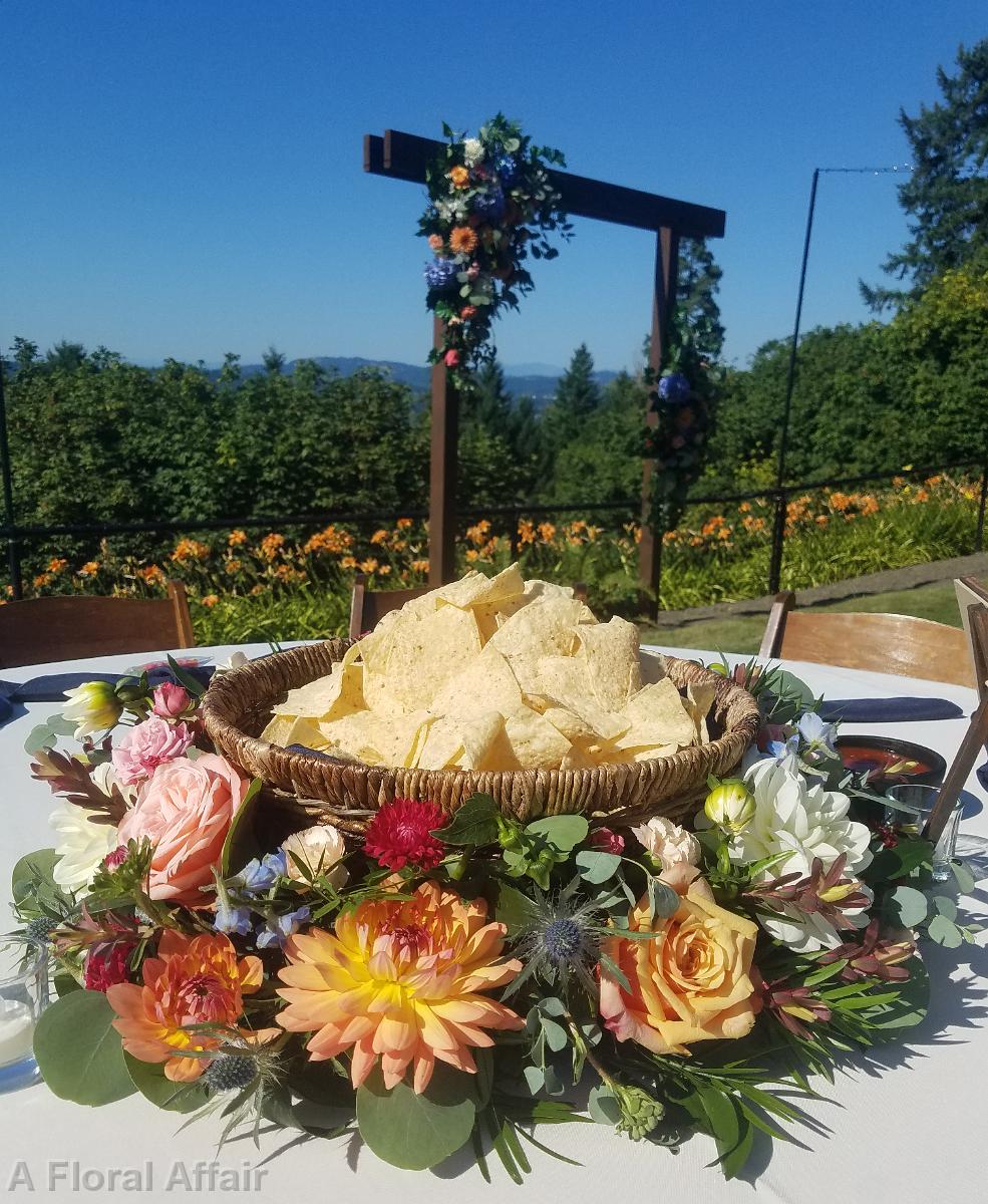 RF1454-The Origional Chip and Salsa Centerpiece