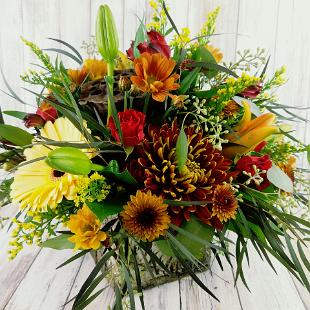 RF1429-Rustic Fall Centerpiece