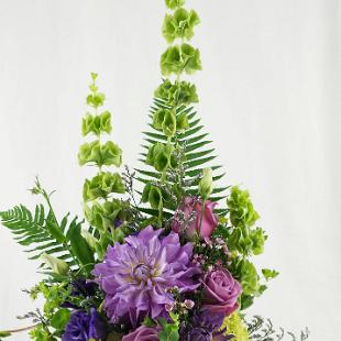 CF0680-Purples and Greens Woodland Arrangement