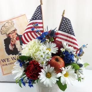 HD1091-Patriotic Centerpiece