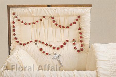SY0004-Floral Rosary in Red Roses