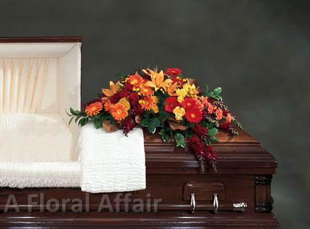 SY0013-Masculine Fall Casket Cover
