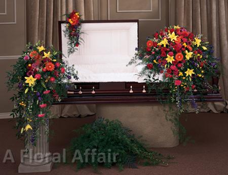 SY0015-Bright Garden Mix Funeral Arrangements-2