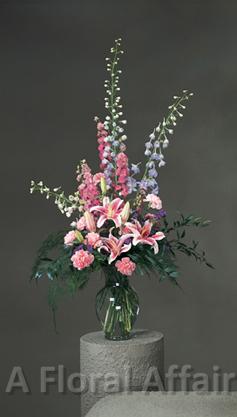 SY0021-Stargazer Lilies Sympathy Flowers