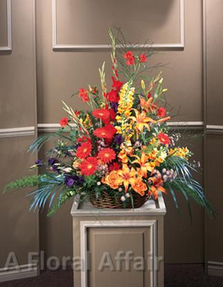 SY0023-Memorial Floral Arrangement
