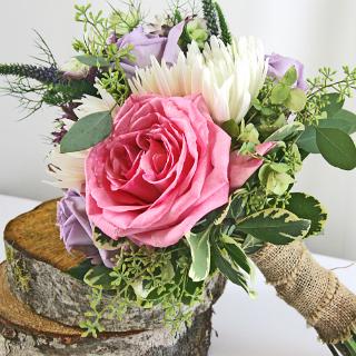 BB0873-Natural Hand Tied Bouquet