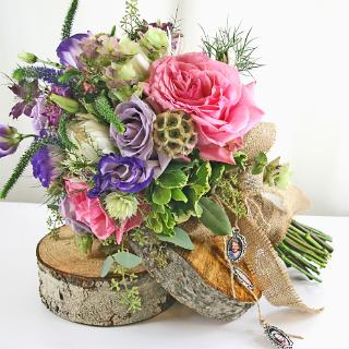 BB0874-Natural Organic Garden Bouquet