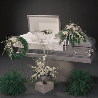 SY0007-White Sympathy Displays