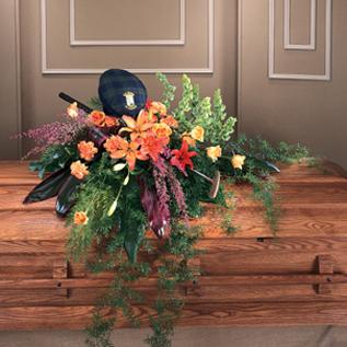 SY0014-Funeral Floral Tribute Piece