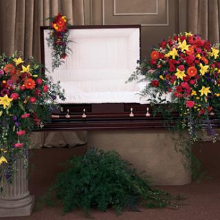 SY0015-Bright Garden Mix Funeral Arrangements-2