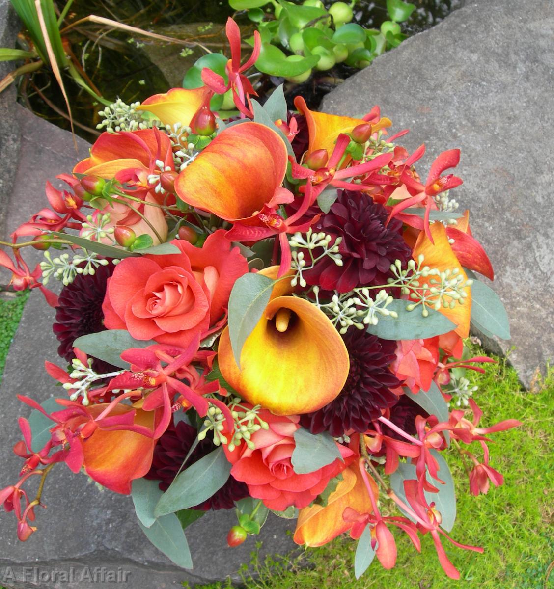 BB0161-Leonidas Rose Fall Wedding Bouquet