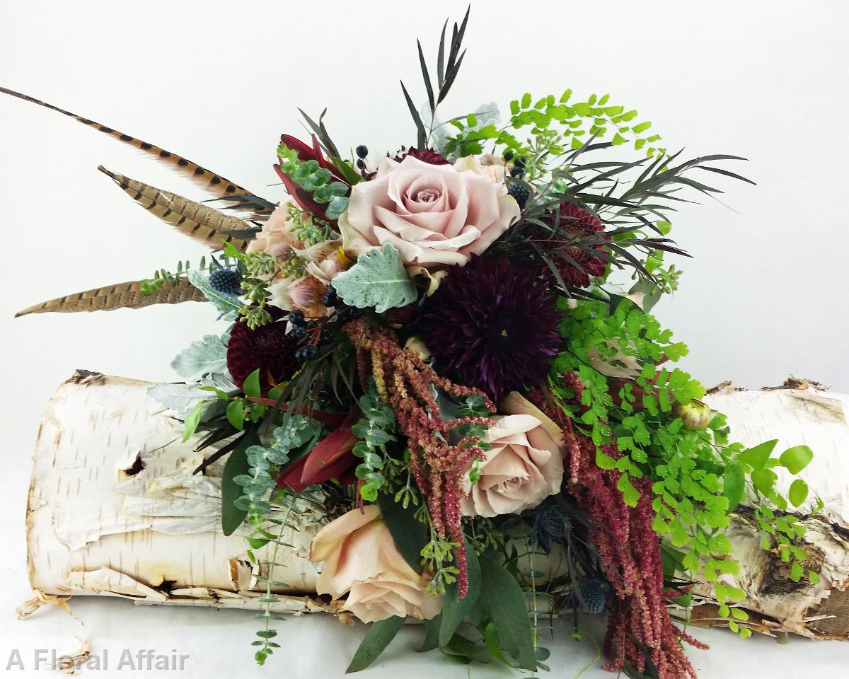 BB1167A-Bohemian Style Brides Bouquet