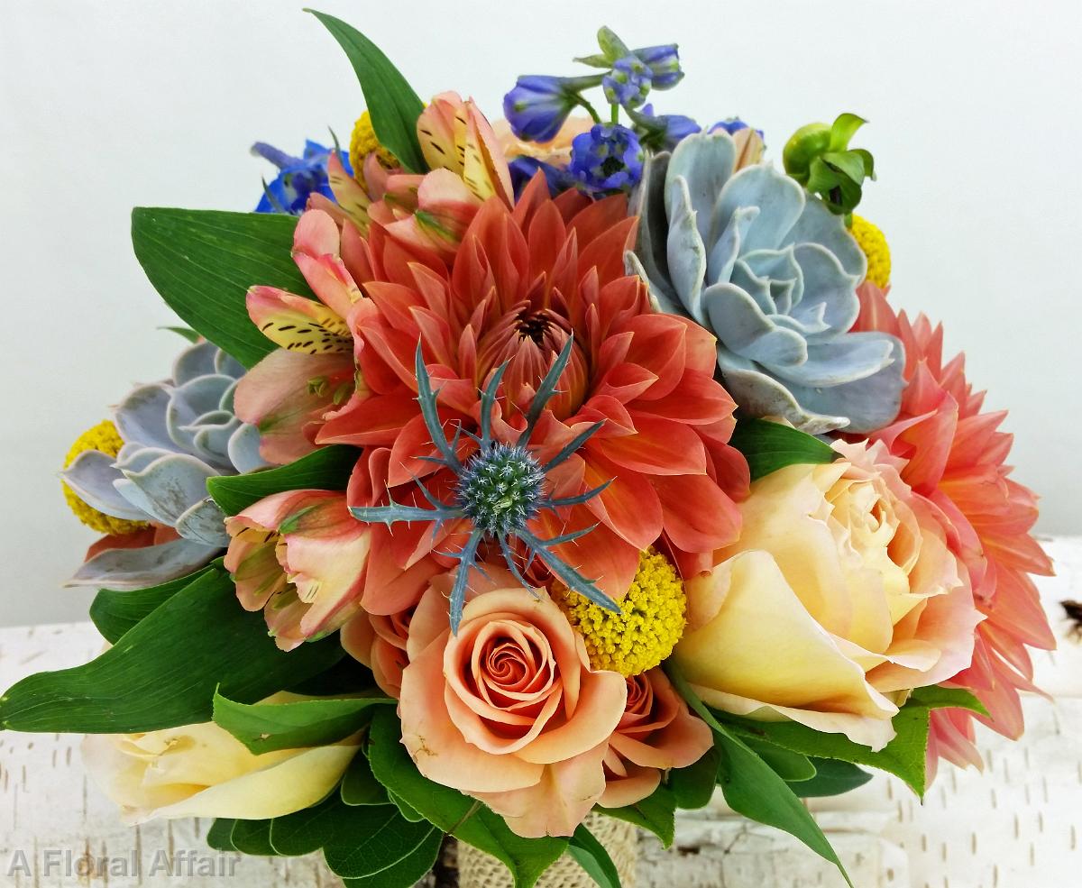 BB1170A-Summer Succulent Bouquet