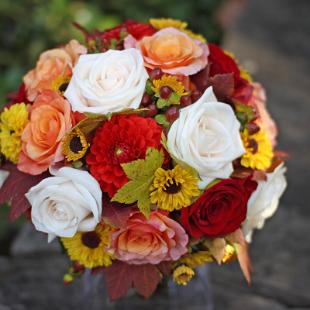 BB0384-Fall Bridal Bouquet