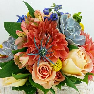 BB1170A-Summer Succulent Bouquet