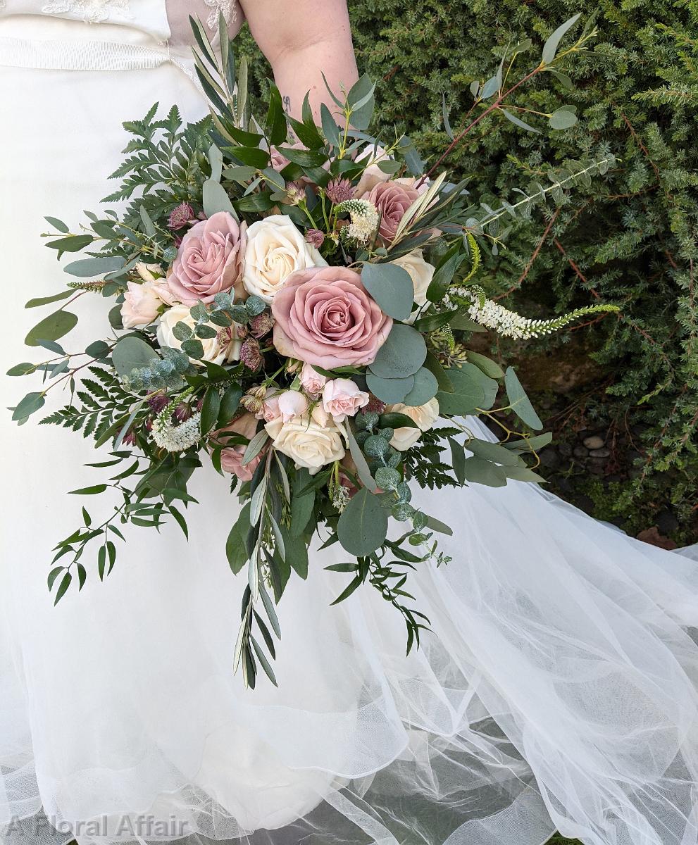 B1655-You're Mauvelous Bridal Bouquet