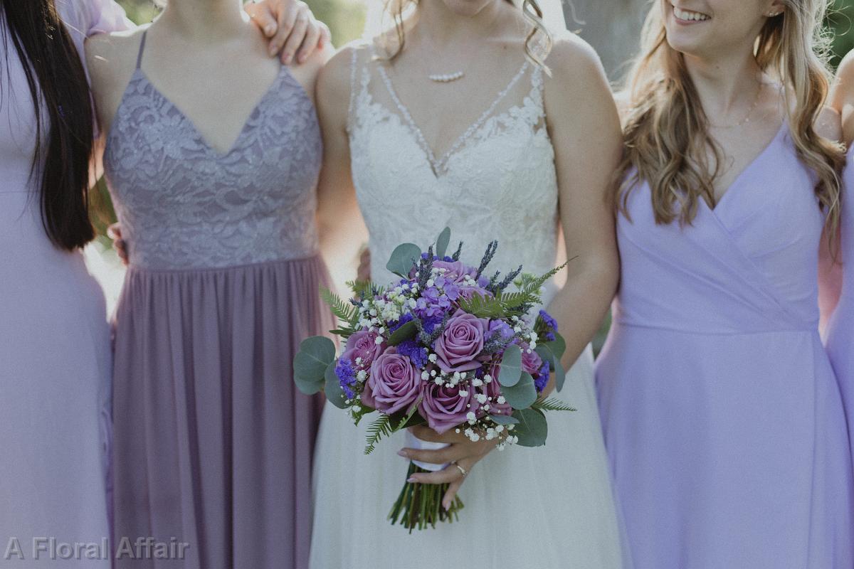 BB1685- Lavender Bridal Bouquet