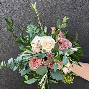 B1653-You're Mauvelous Bridesmaid Bouquet