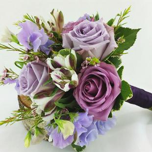BB1050A-Lavender Rose Bridesmaids Bouquets