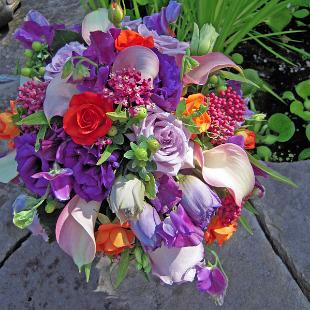BB1308-Purple and Orange Wedding Bouquet edited-1