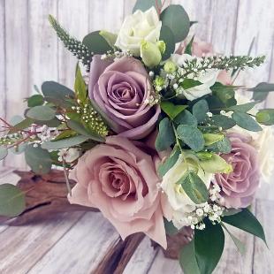 BB1453-Soft Lavender and Greenery Bridal Bouquet