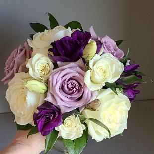 BB1662 - Lavender, Purple, White Bouquet
