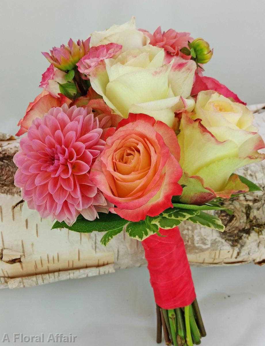 BB1274-Coral Reef Attendants Bouquet