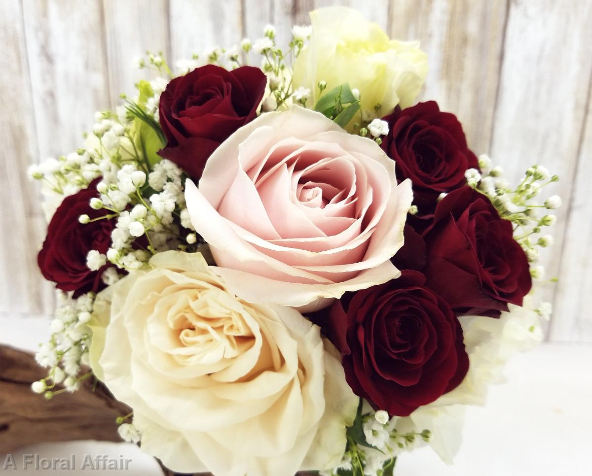 BB1327-Romantic Petal Pink and Sangria Bridesmaids Bouquet.jpg
