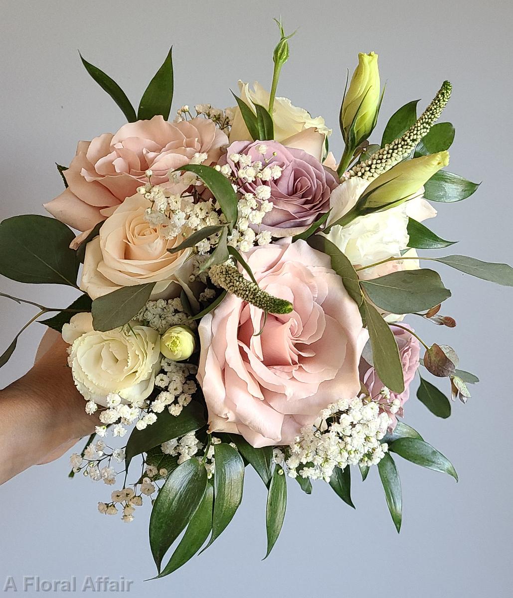 BB1592-Blush and Dusty Mauve Bridal Bouquet