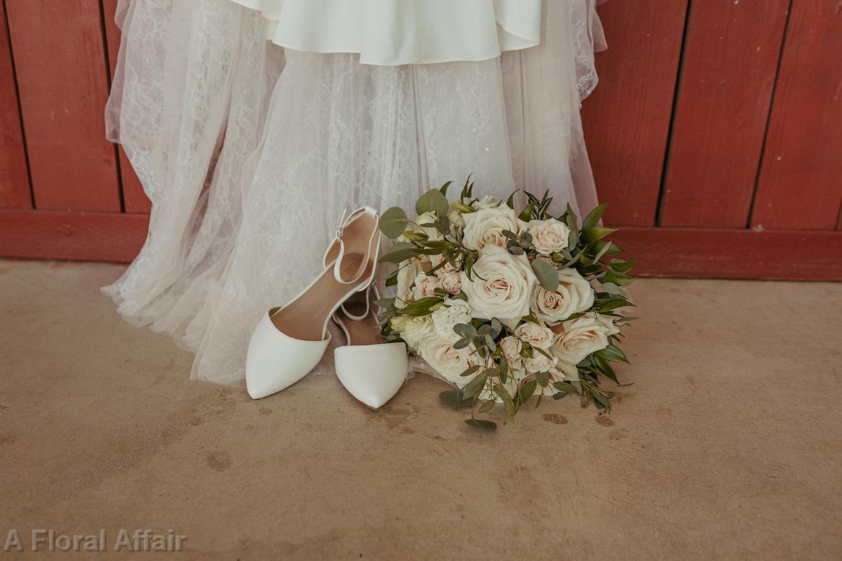 BB1680- Blush Bridal Bouquet