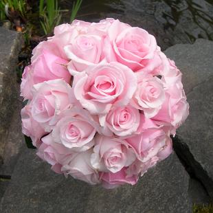 BB0201-Light Pink Rose Bouquet