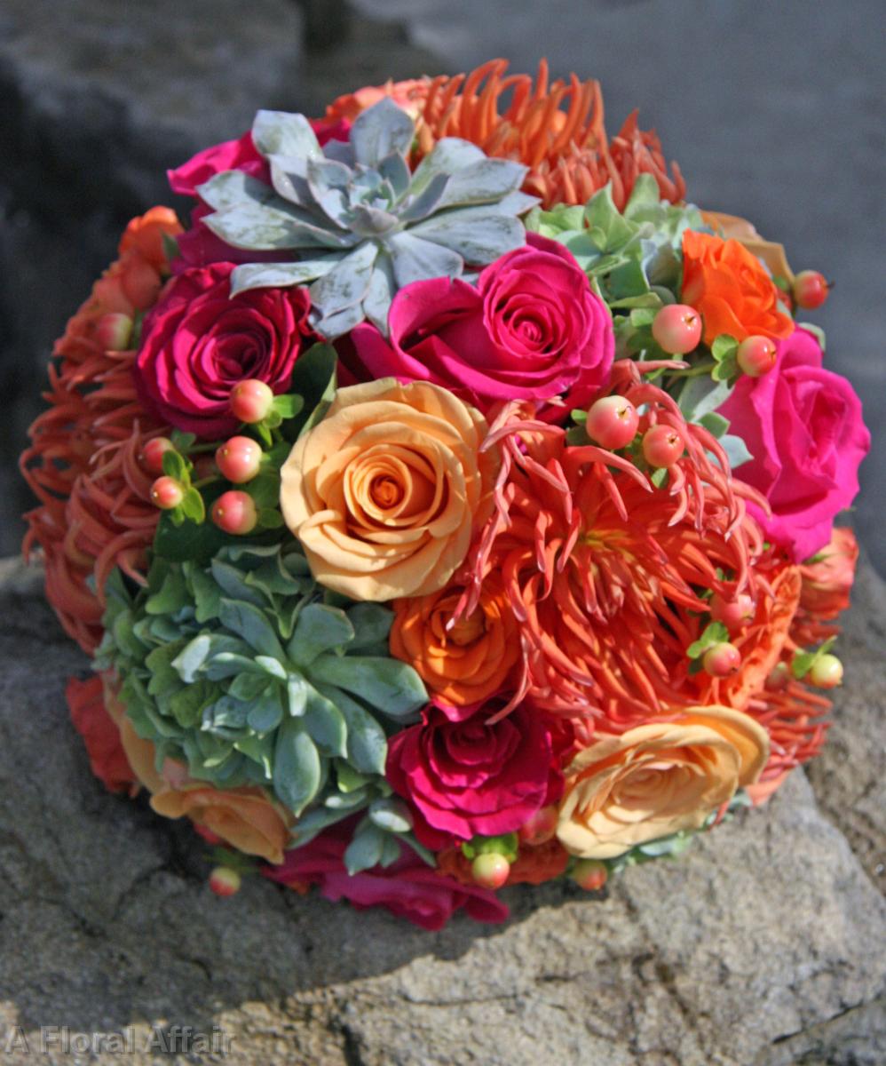 BB0715-Vibrant Garden Bouquet