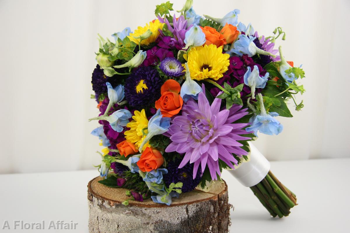 BB0896-Brides Summer Mixed Garden Bouquet