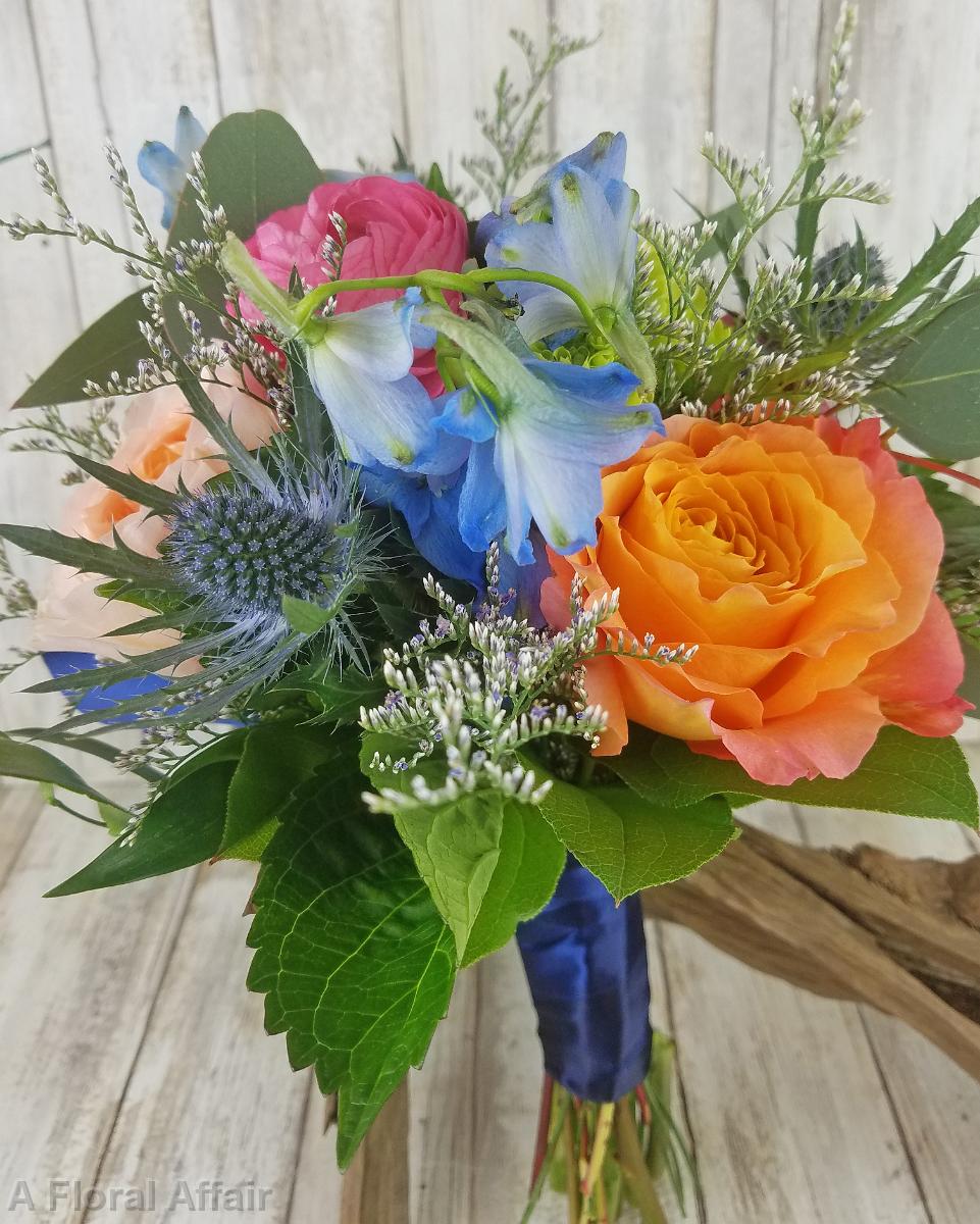 BB1470-Tropical Shades of Summer Bridesmaids Bouquet