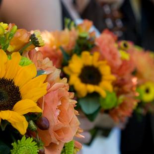 BB0147-Sunflower Garden Bridal Bouquets