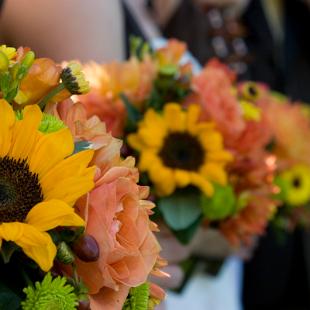 BB0147-Sunflower Garden Bridal Bouquets
