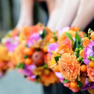 BB0150-Summer Tropical Wedding Bouquets