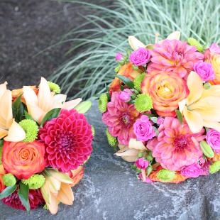 BB0608-Sunrise Tone Bridal Bouquets