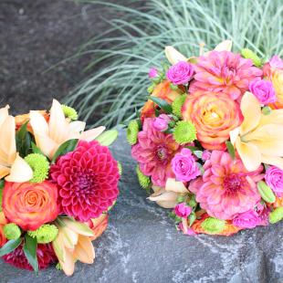 BB0608-Sunrise Tone Bridal Bouquets