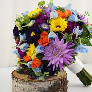 BB0896-Brides Summer Mixed Garden Bouquet