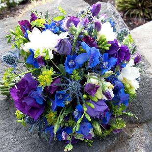 BB0837-Scottish Brides Bouquet