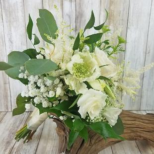BB1474-White Early Summer Bridesmaids Bouquet